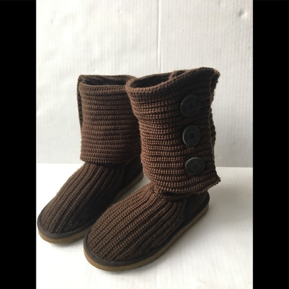 Classic Cardy UGG Knit Boots Australia UGGS 5819 - Picture 8 of 16